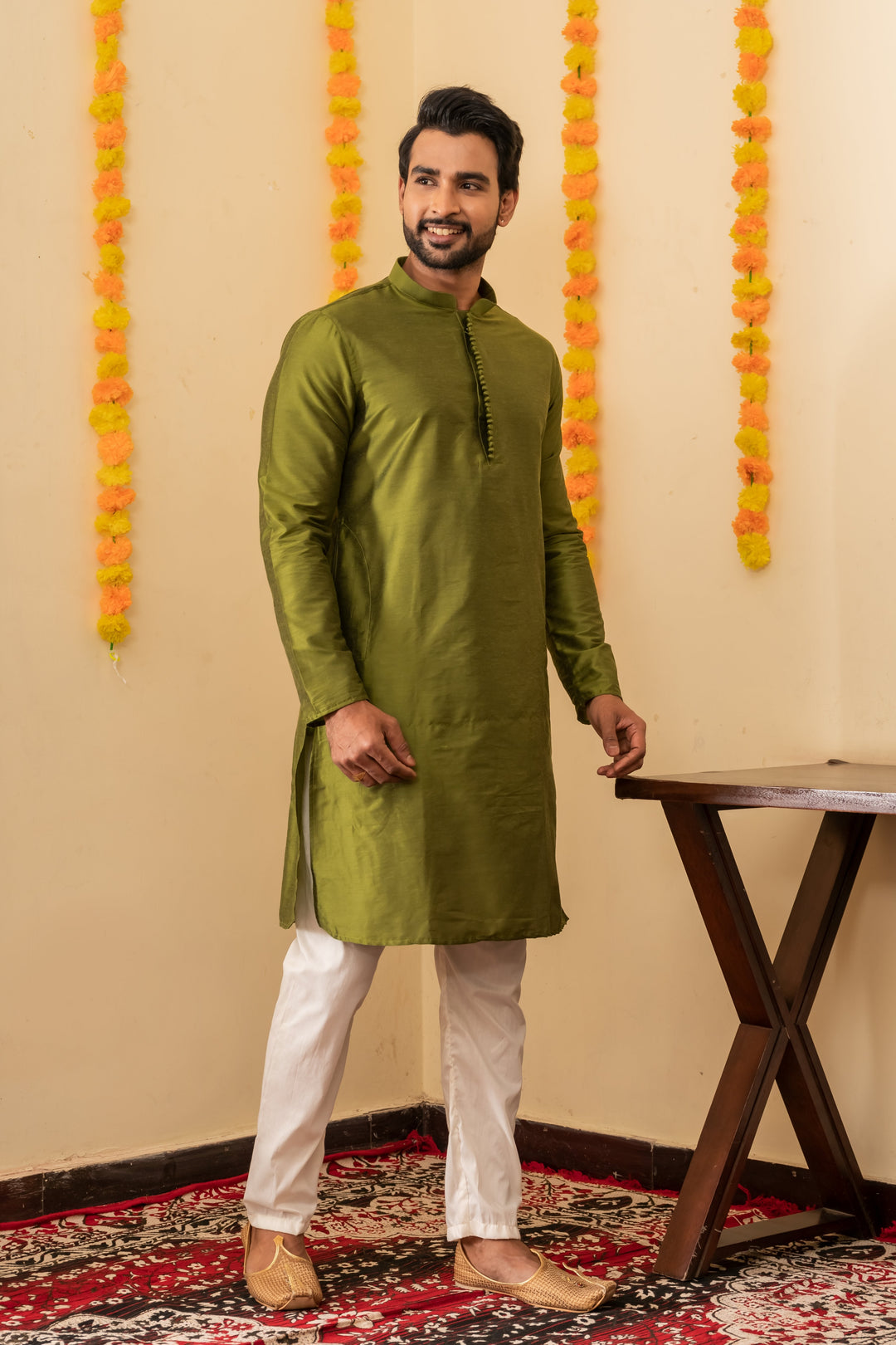 Viscose Mehfil Kurta Pajama Set for Men | SHOBITAM