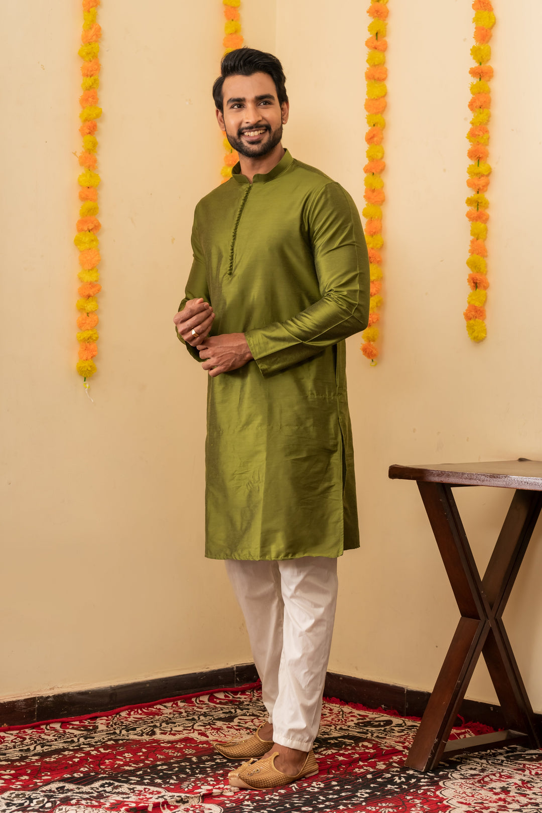 Viscose Mehfil Kurta Pajama Set for Men | SHOBITAM