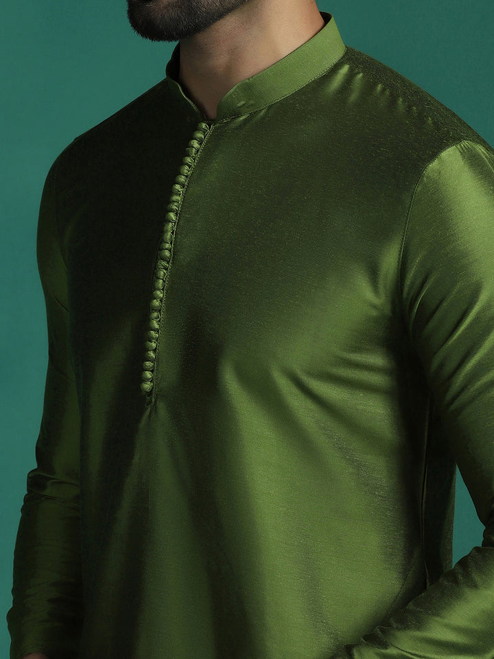 Verdure Viscose Kurta Set for Men | SHOBITAM