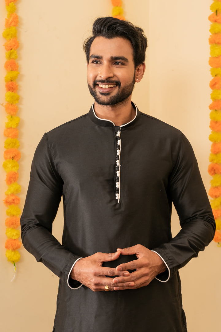 Viscose Sufi Kurta Pajama Set for Men | SHOBITAM