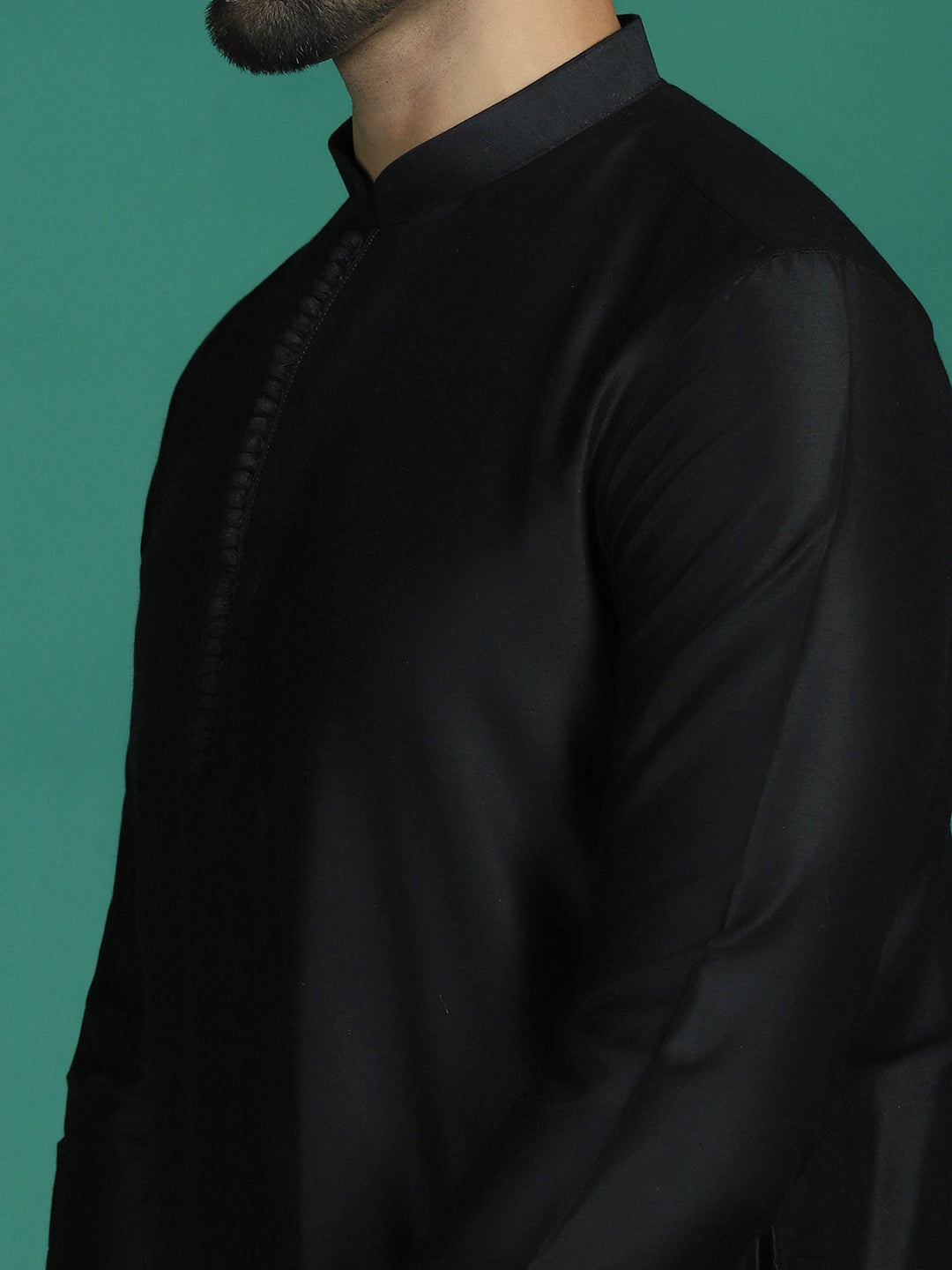 Kohl Viscose Kurta Set for Men | SHOBITAM