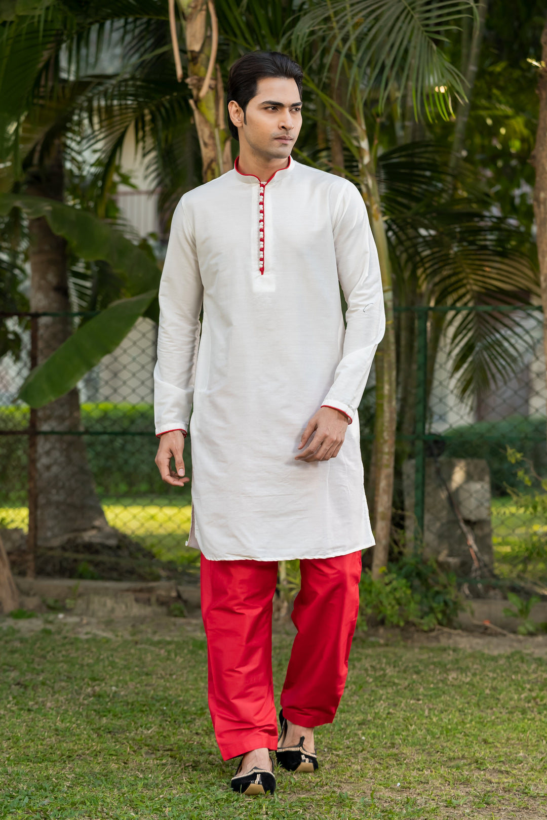 Aryavarta Viscose Kurta Pajama Set for Men | SHOBITAM