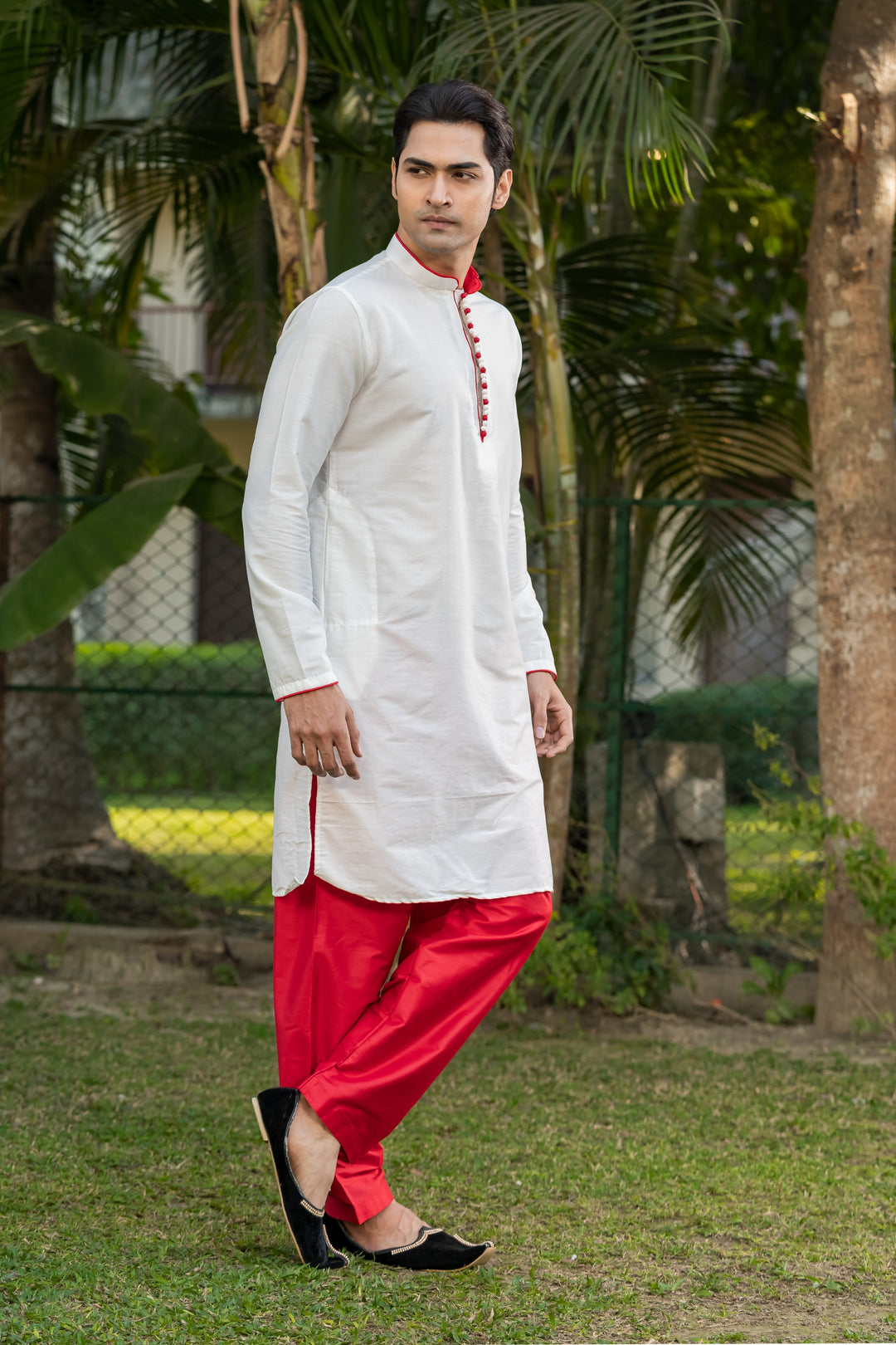 Aryavarta Viscose Kurta Pajama Set for Men | SHOBITAM