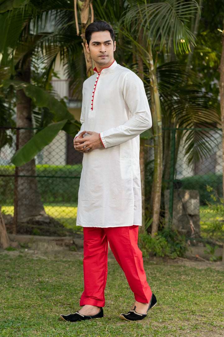 Aryavarta Viscose Kurta Pajama Set for Men | SHOBITAM