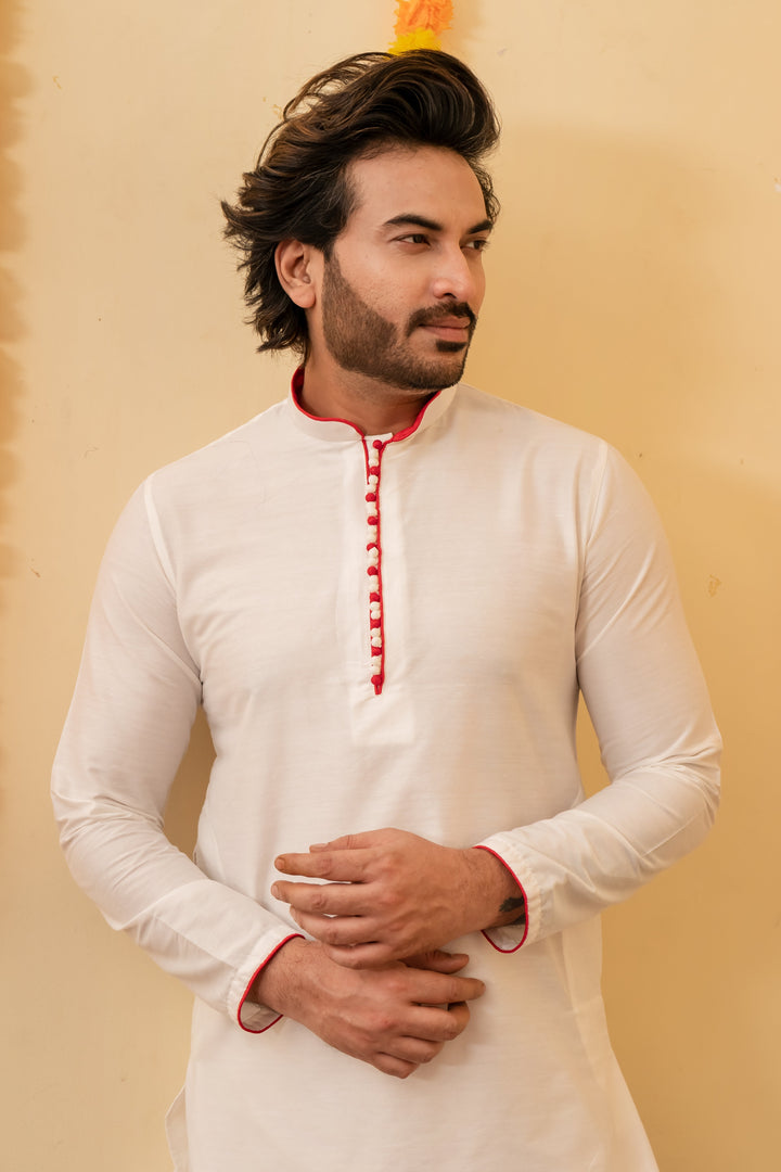 The Classic Edit Viscose Kurta Salwar Set for Men | SHOBITAM