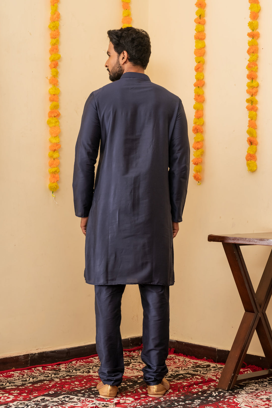 Rudra Viscose Kurta Pajama Set for Men | SHOBITAM