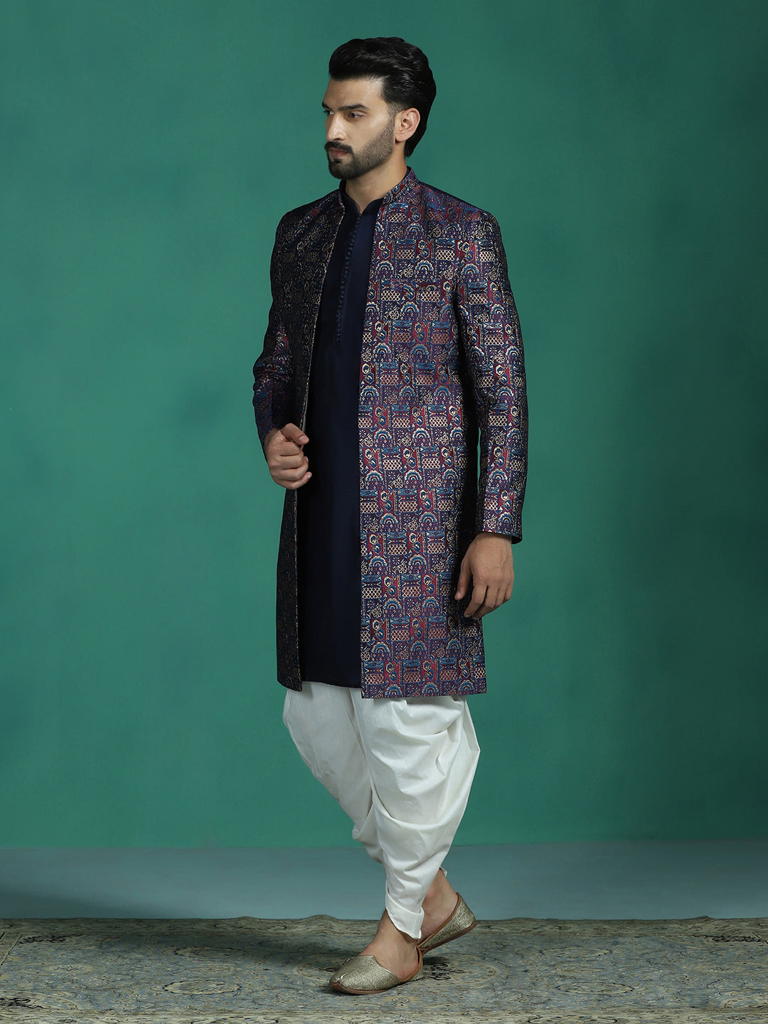 Rajputana Sherwani Set for Men | SHOBITAM