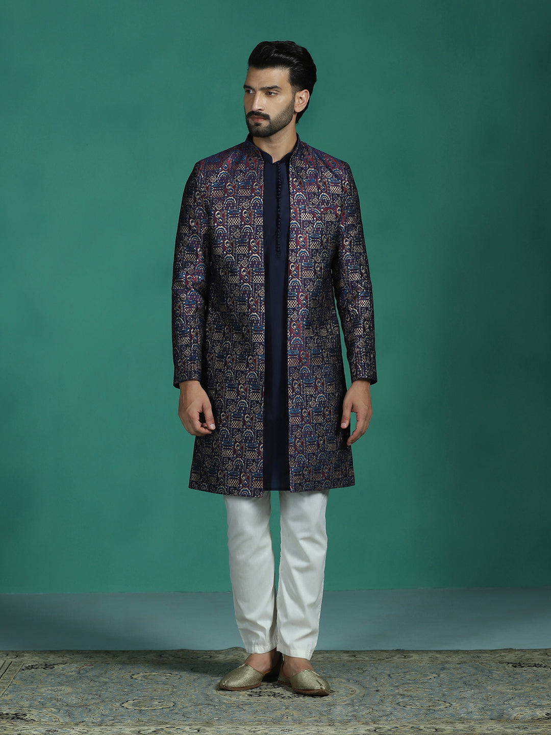 Rajputana Sherwani Set for Men | SHOBITAM