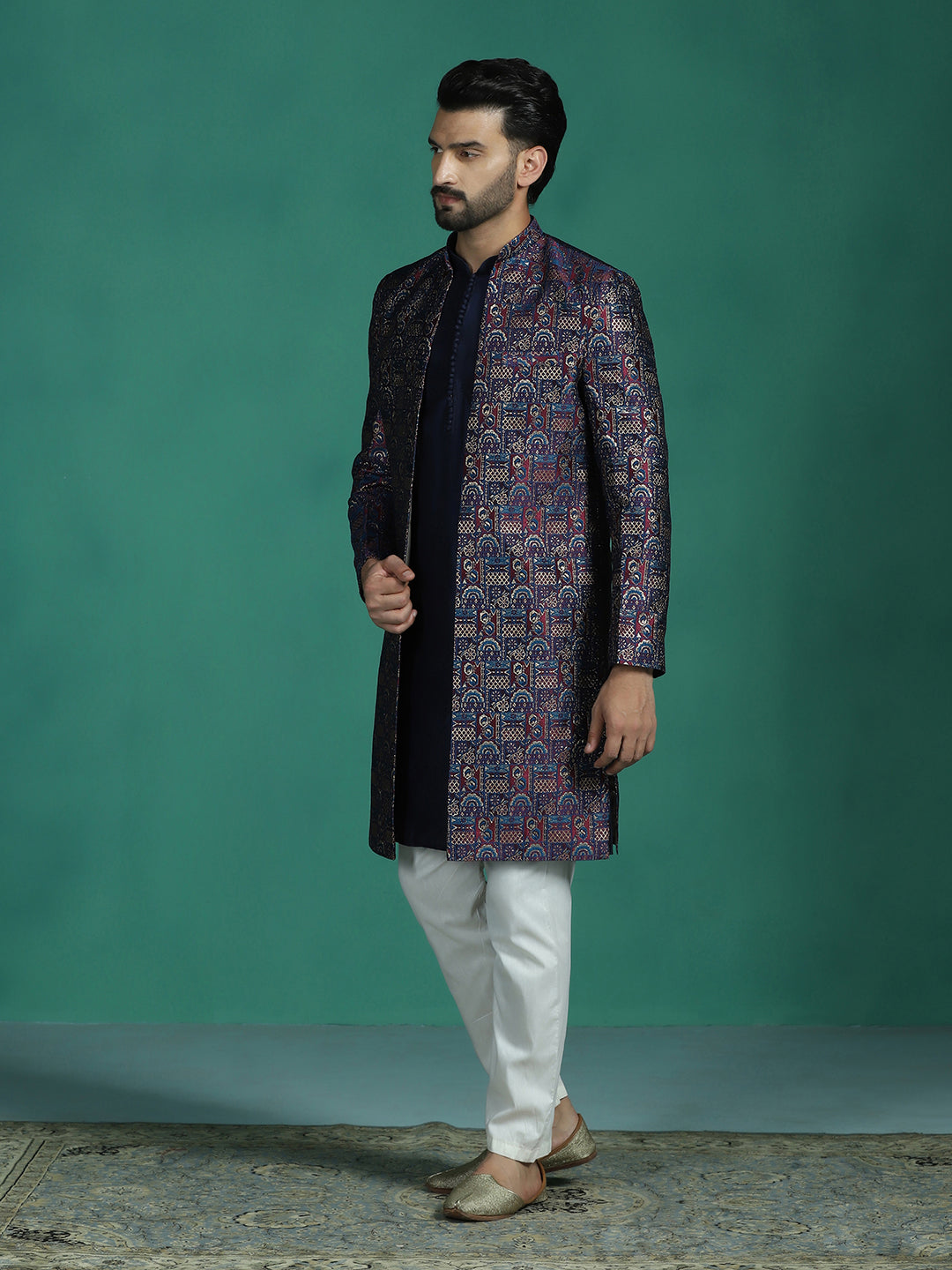 Rajputana Sherwani Set for Men | SHOBITAM