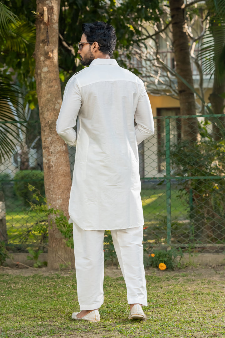 Nirmal Viscose Kurta Pajama Set for Men | SHOBITAM