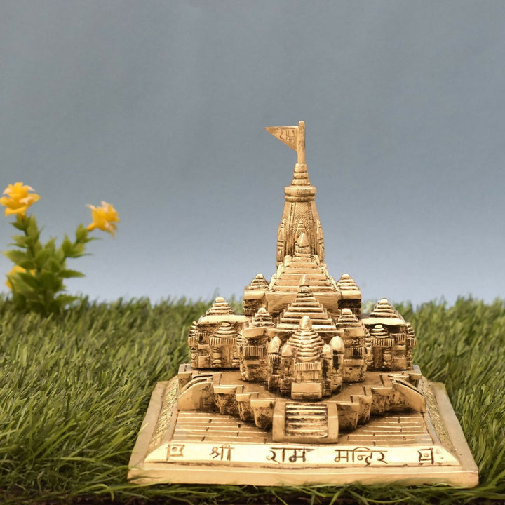 BRASS AYODHYA RAMA MANDIR 5*7*5 | SHOBITAM
