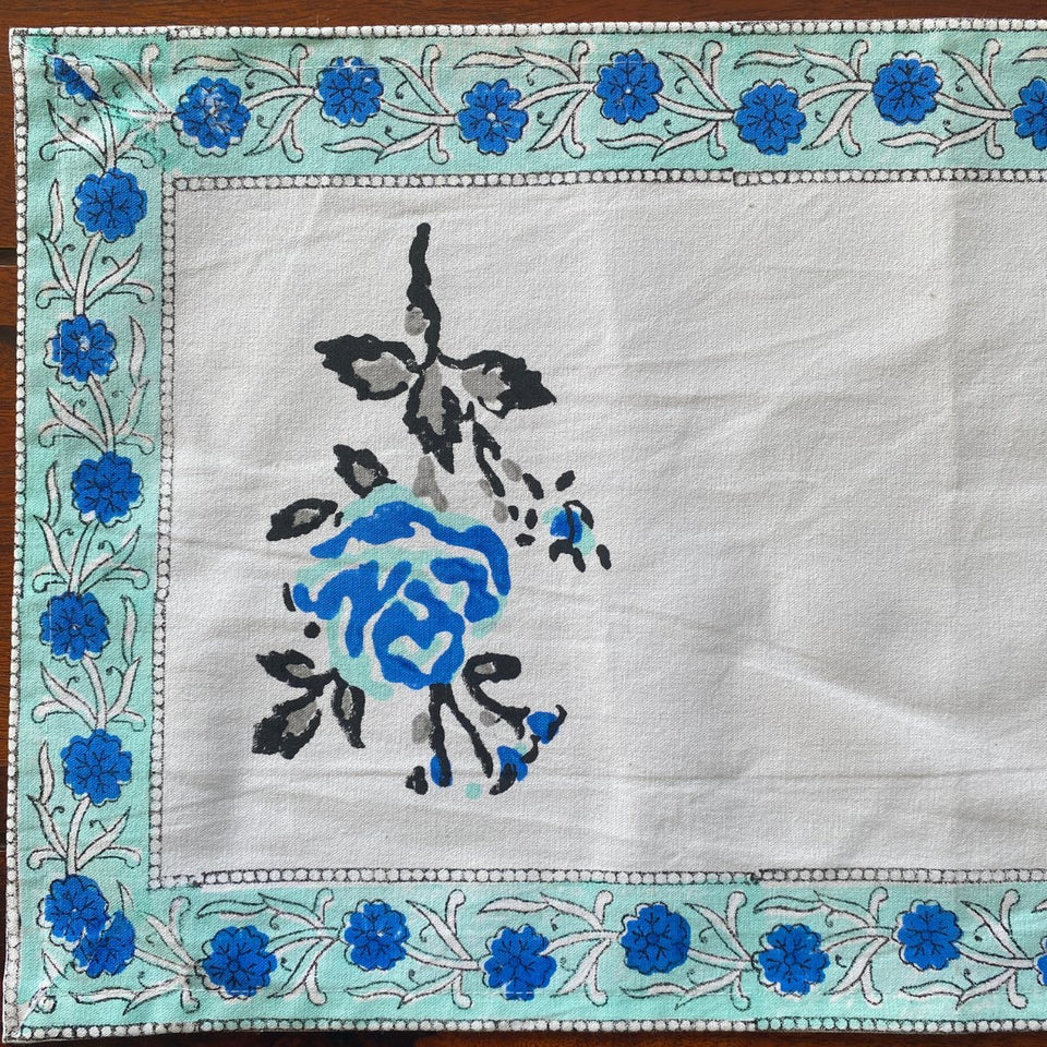Abeer Table Runner, 100% cotton, 13" x 72"