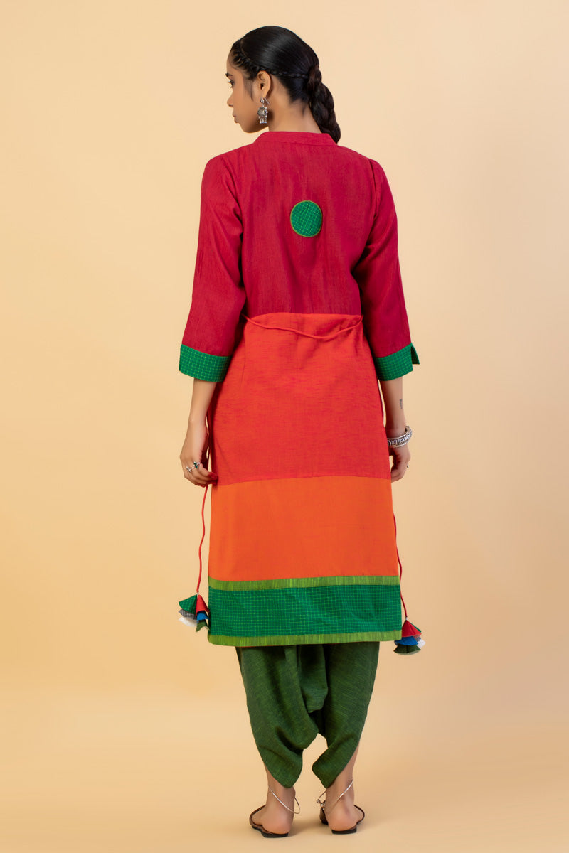 Aranya Dhoti Jacket (set of 3) | SHOBITAM