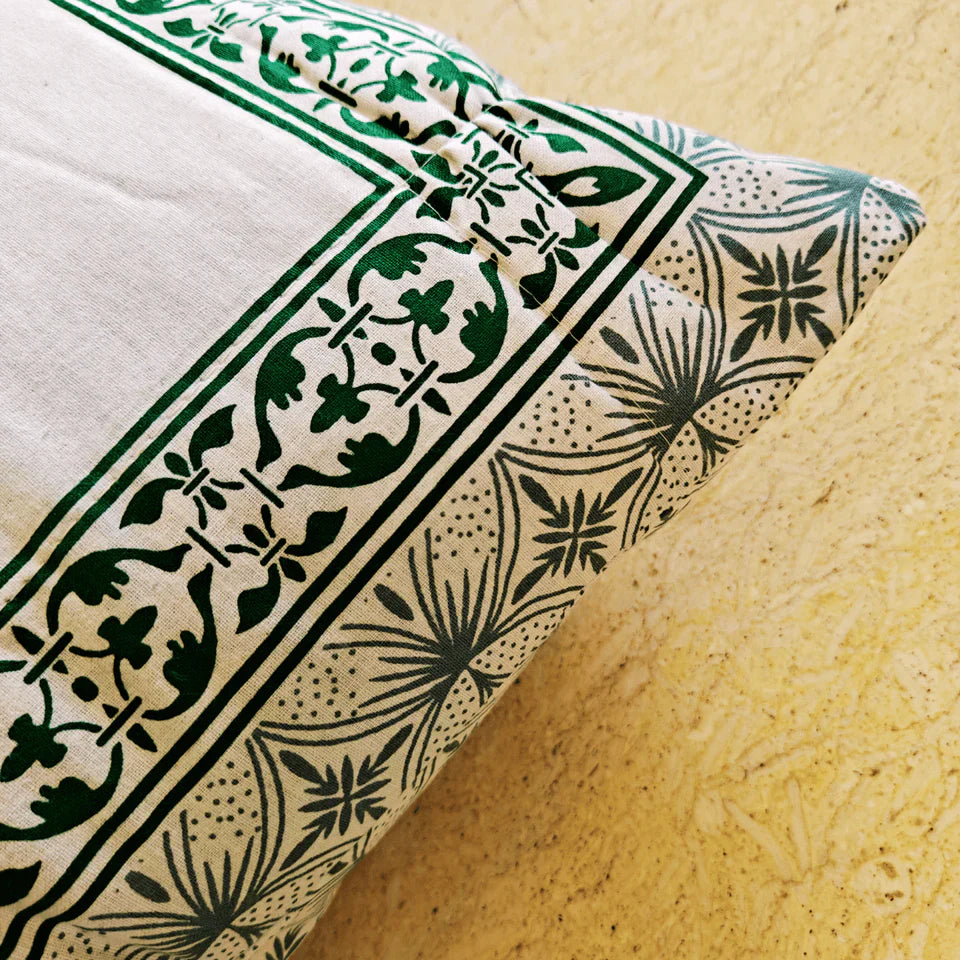 Aroha Cushion Cover Set – 100% Cotton – 16" x 16" (Set of 5)