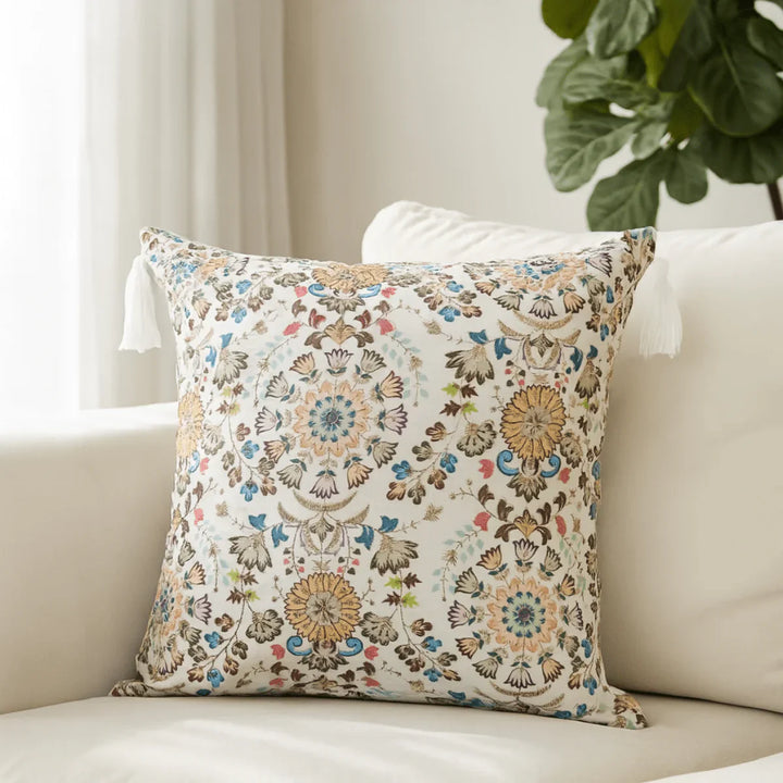 Arzoo Cushion Cover, 16" x 16", Pack of 1