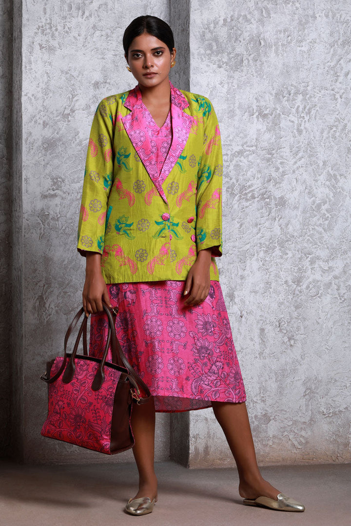 Bagh Pink Set | SHOBITAM