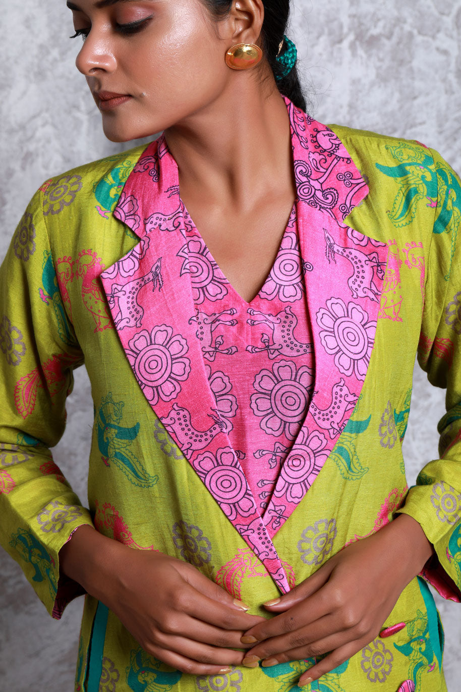 Bagh Pink Set | SHOBITAM