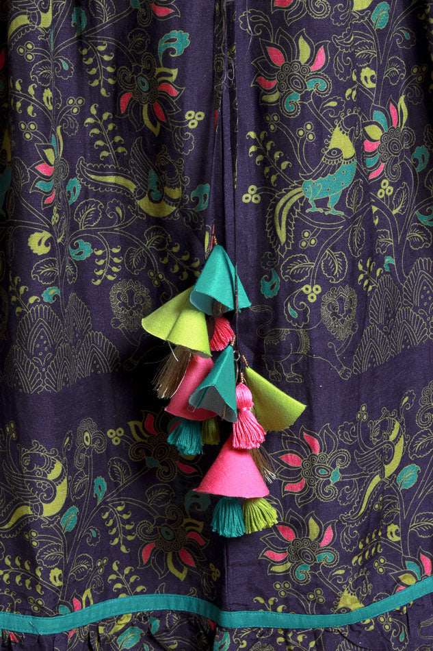 Bagh Purple set (girl) | SHOBITAM