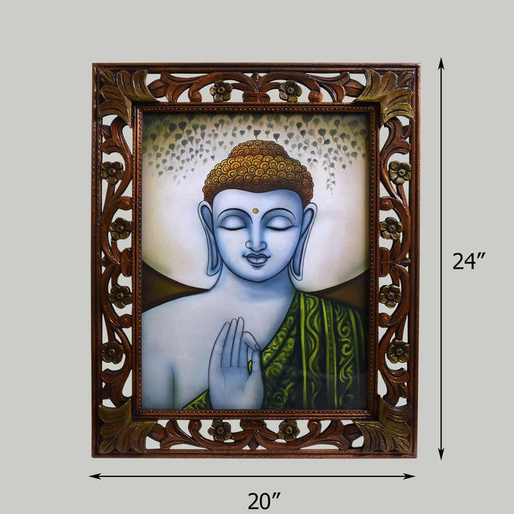 CANVAS PAINTING BUDDHA 24*20*1 | SHOBITAM