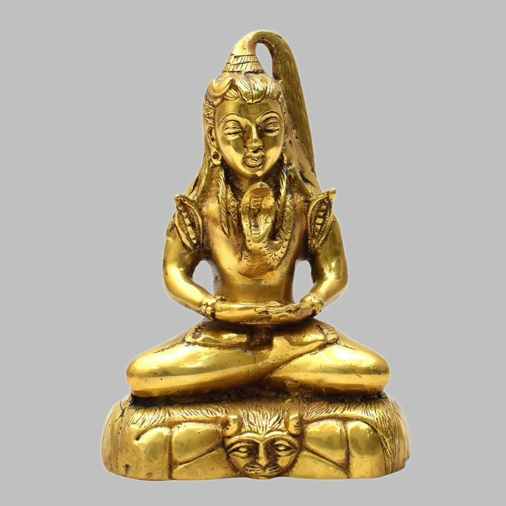 BRASS SHIVA IDOL 6*4*3 | SHOBITAM