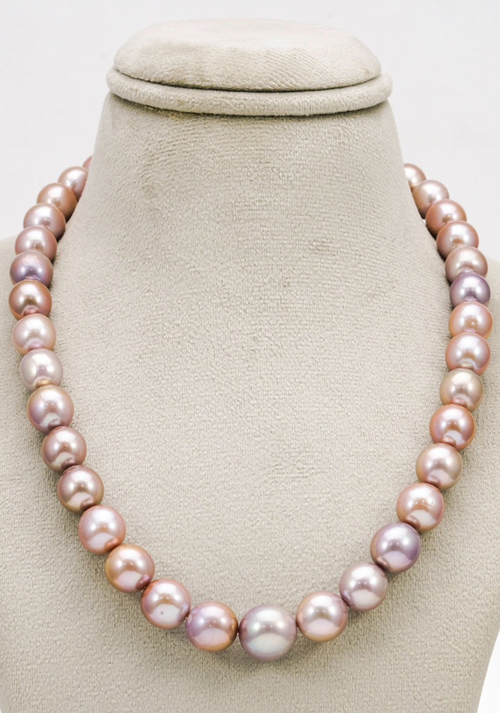 CP 627 Shimmering Lavender Pearl Necklace Set