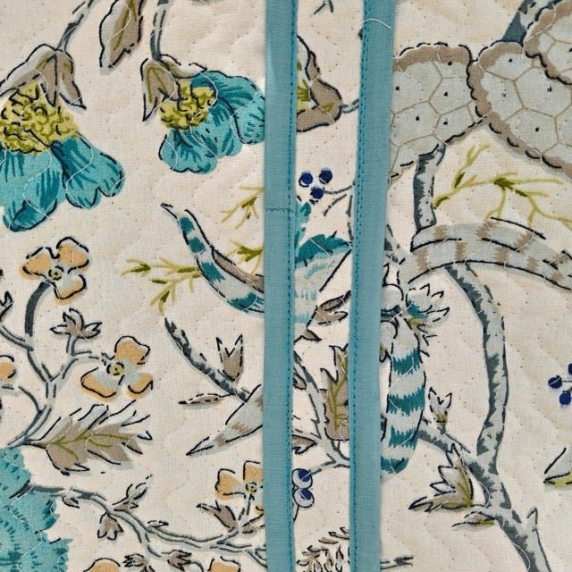 Loom Haven Botanic Print Tote Bag  |SHOBITAM
