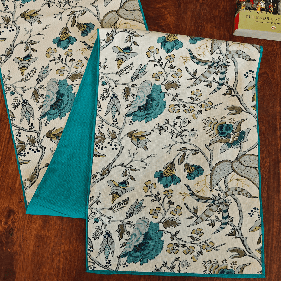 Breeze Haven Printed Table Runner | SHOBITAM