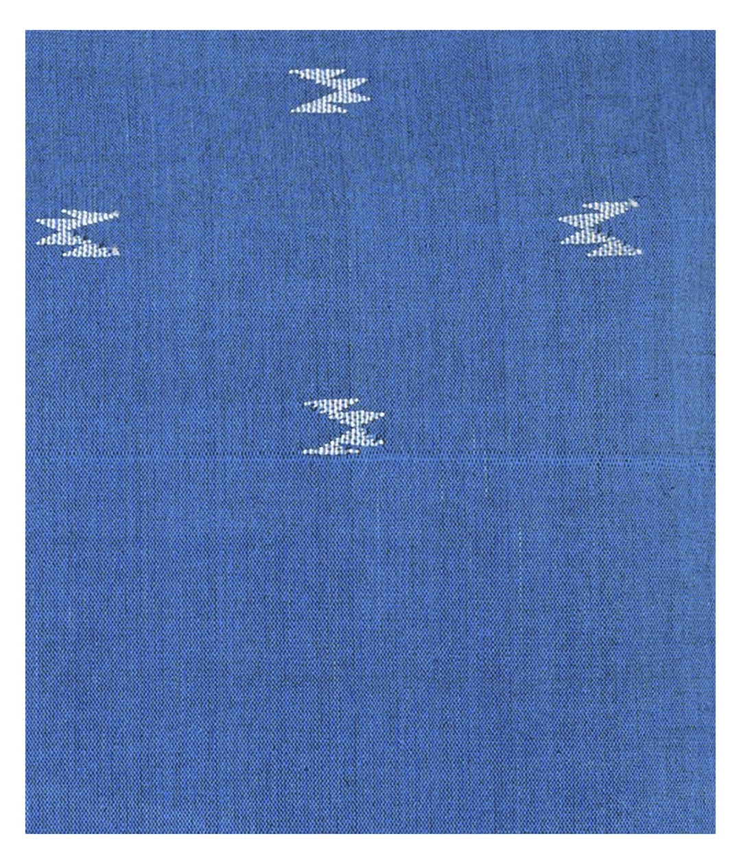 Blue Cotton Cushion Cover -16x16- Pack of 1 | SHOBITAM