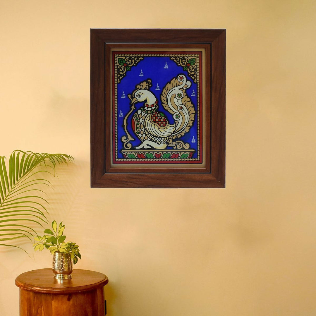 GLASS PAINTING ANNAPAKSHI | SHOBITAM
