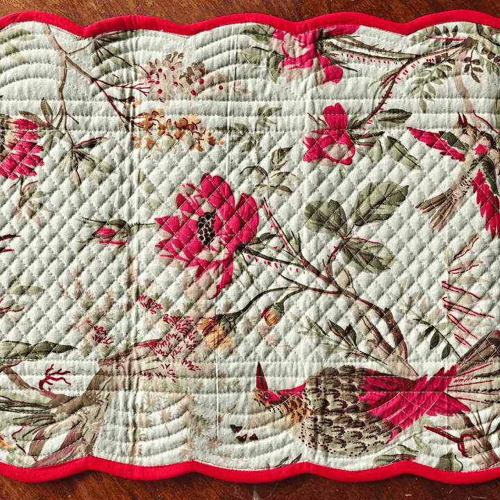 Floral Meadow Reversible Table Runner | SHOBITAM