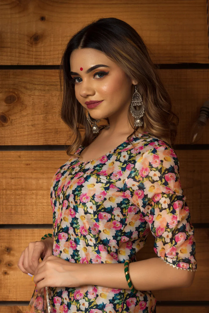 MOGRA MODAL COTTON SUIT SET | SHOBITAM