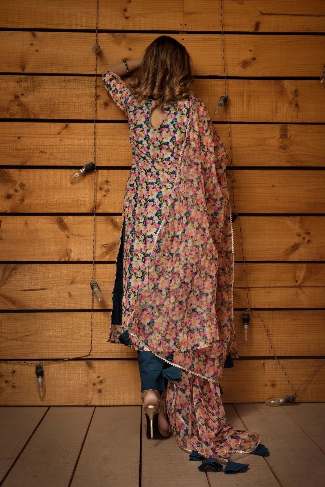 MOGRA MODAL COTTON SUIT SET | SHOBITAM