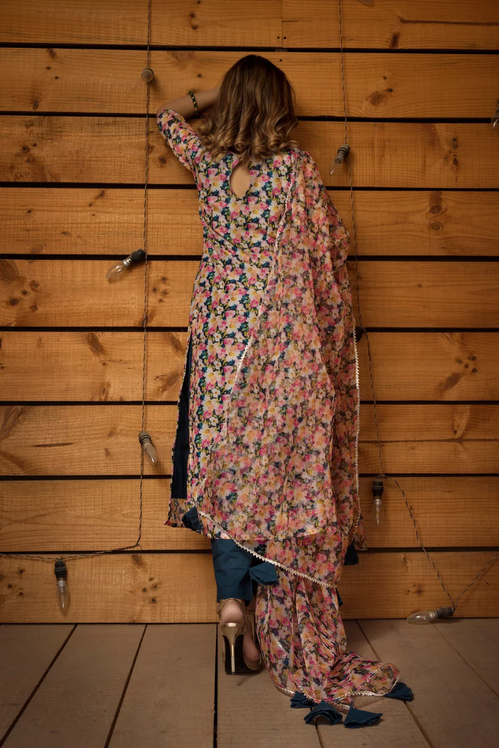 MOGRA MODAL COTTON SUIT SET | SHOBITAM