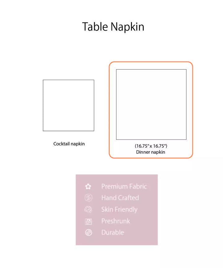 Set of 4 pcs Dusty Pink Cutwork Embroidered Cotton Slub Table Napkins (16.75 x 16.75 Inches) | SHOBITAM