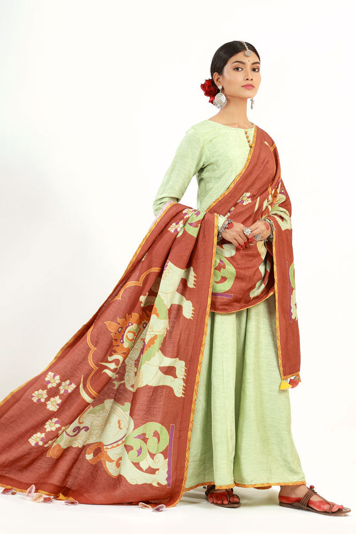 Durga Anarkali Set (set of 2) | SHOBITAM