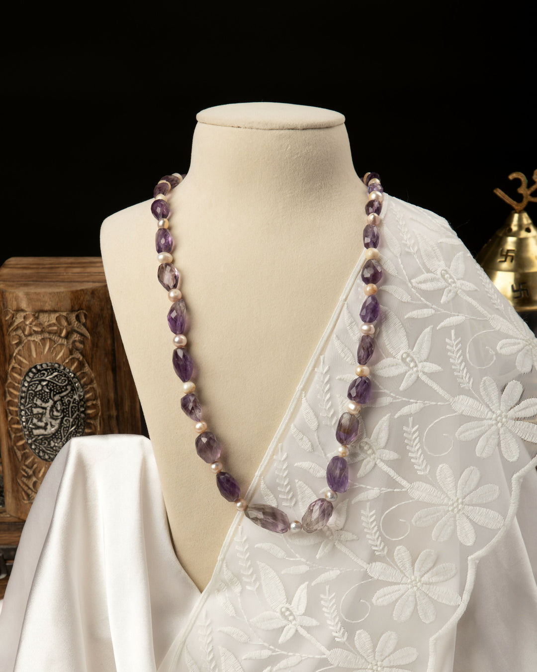 Amethyst Imperial Mala | SHOBITAM