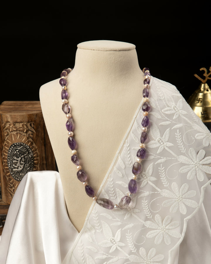 Amethyst Imperial Mala | SHOBITAM