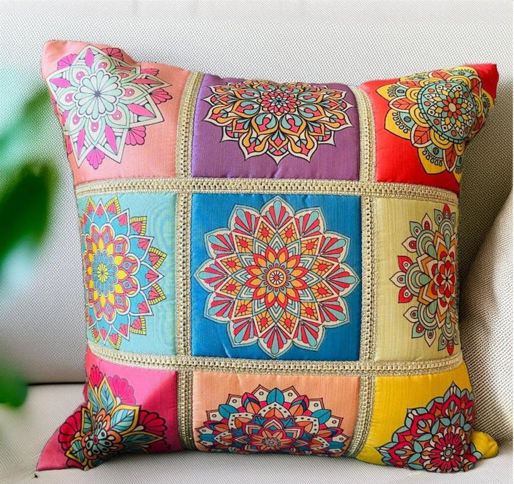 Rangeela Cushion Covers, 16" x 16", Pack of 2
