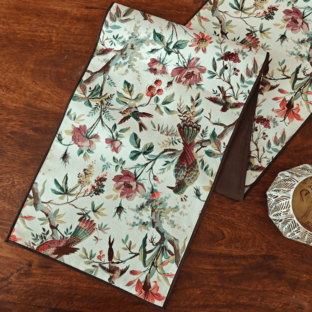Blooming Printed Table Runner | SHOBITAM