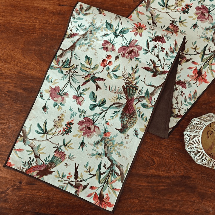 Blooming Printed Table Runner | SHOBITAM