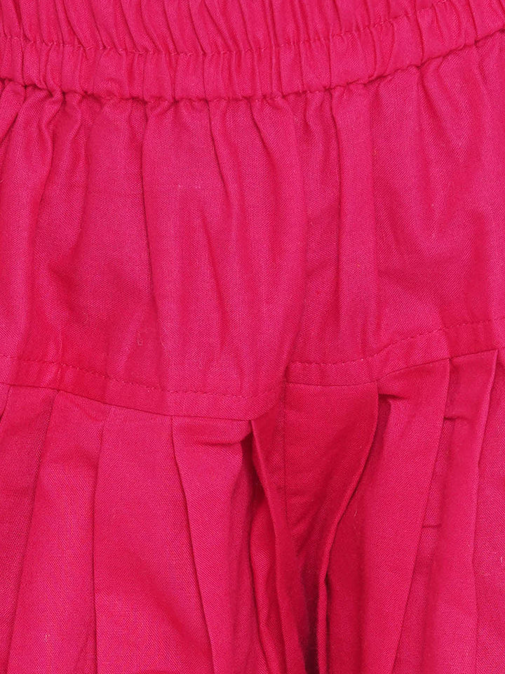 Jaipuri Kurta with Ghungroo and ambi buti work with salwar and Dupatta | SHOBITAM