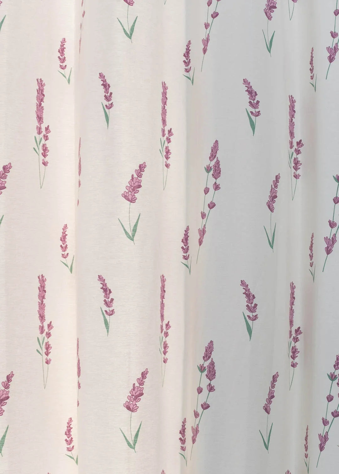 Lavender Blooms 100% cotton floral curtain for kids room -Customizable for size, lining and headers