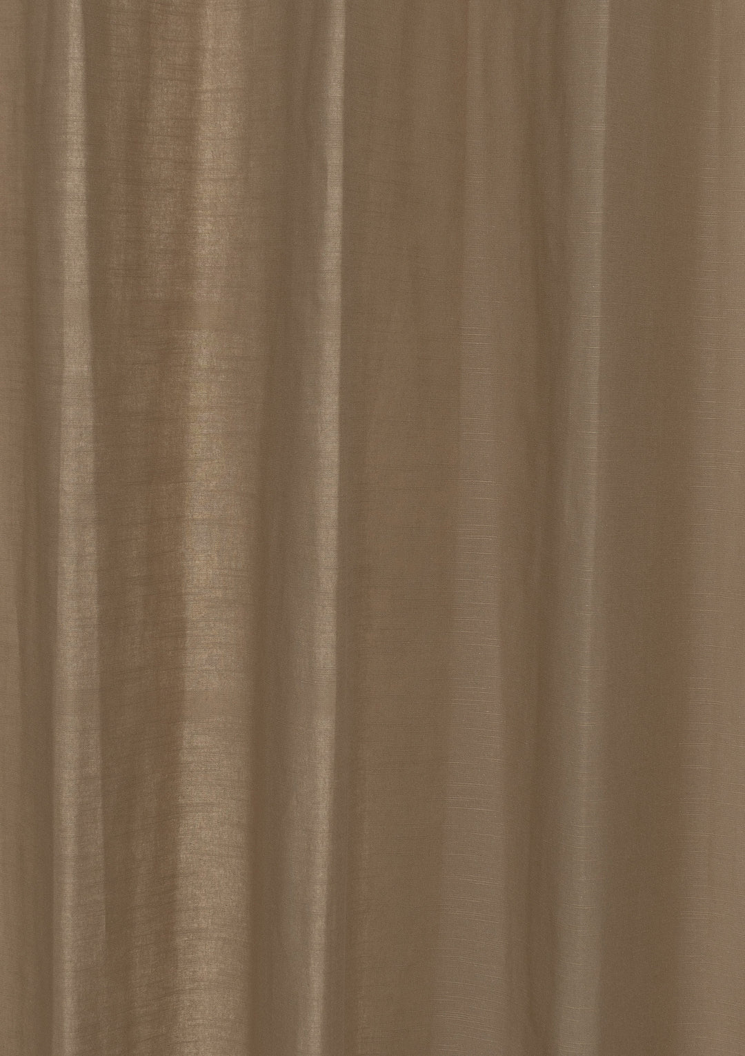 Solid chocolate brown 100% cotton plain curtain for bedroom - Room darkening - Single Piece | SHOBITAM