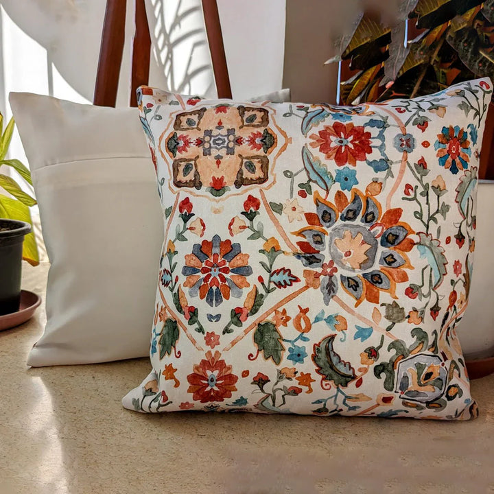 Spice Garden Cushion Cover, 16" x 16", Pack of 2