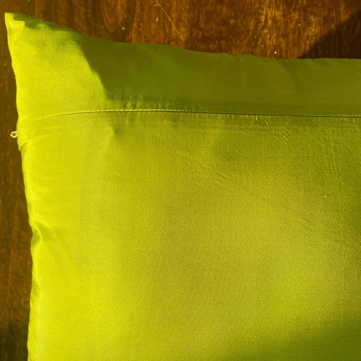 Garnet Green Cushion Cover, 16" x 16", Pack of 1