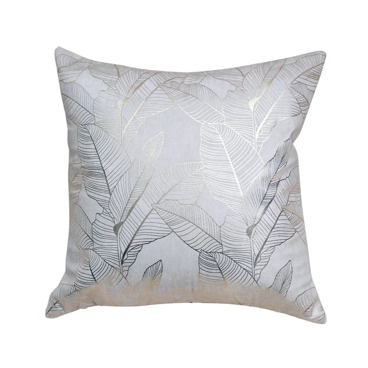 Golden Leaves Sand Cushion Cover, 16" x 16", Pack of 2