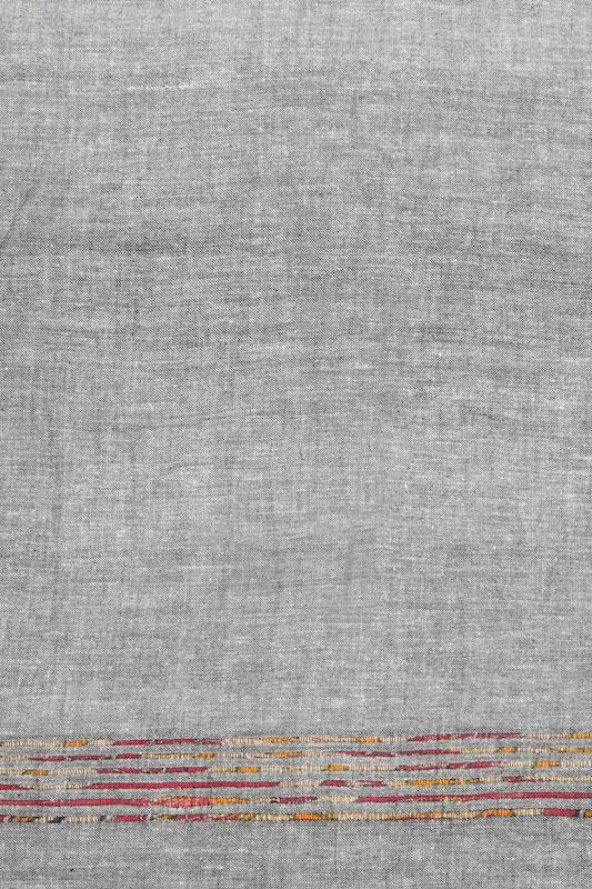 Grey Khesh Kantha Cotton Saree | SHOBITAM