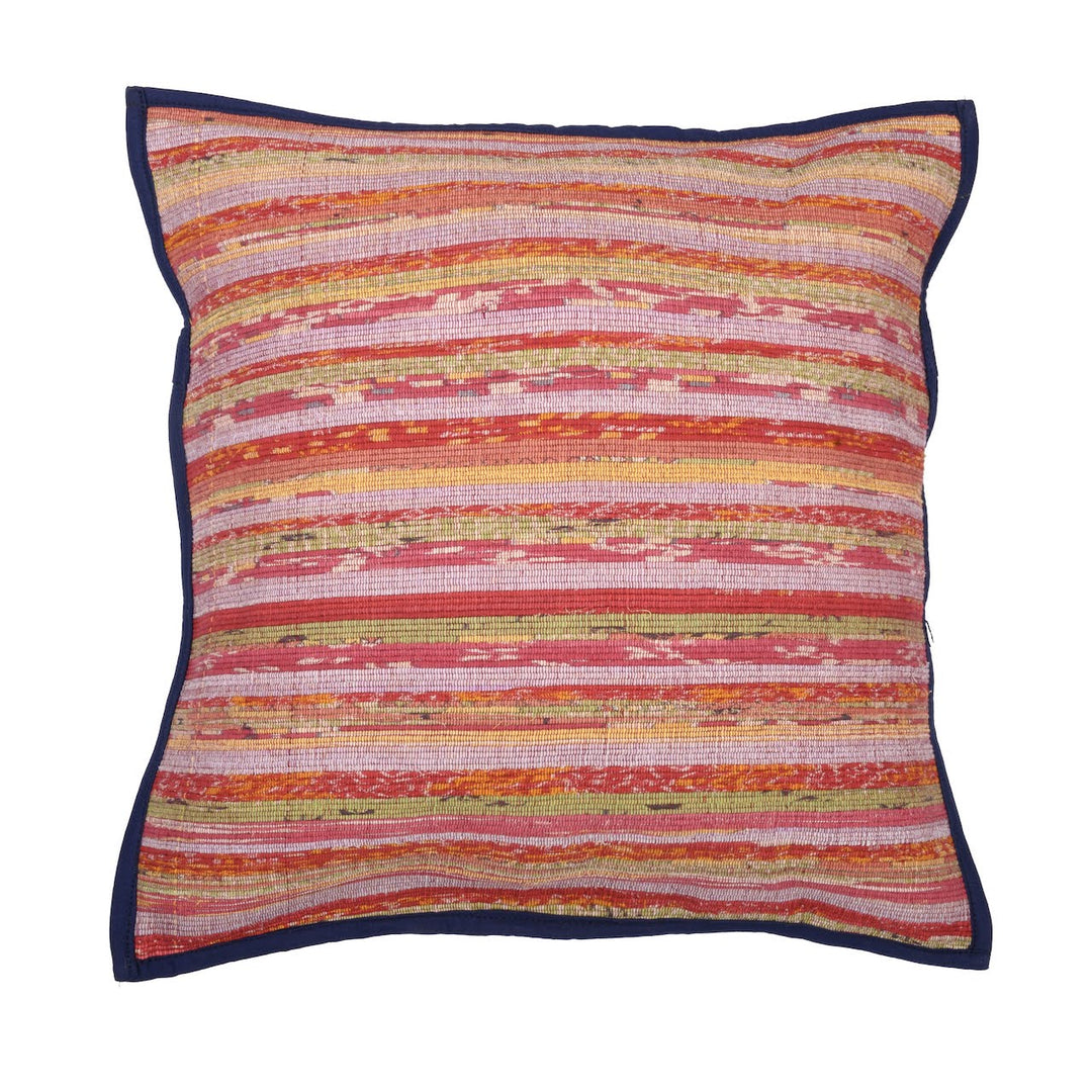 Multicolor Khesh Cotton Cushion Covers - Pack of 1 | SHOBITAM