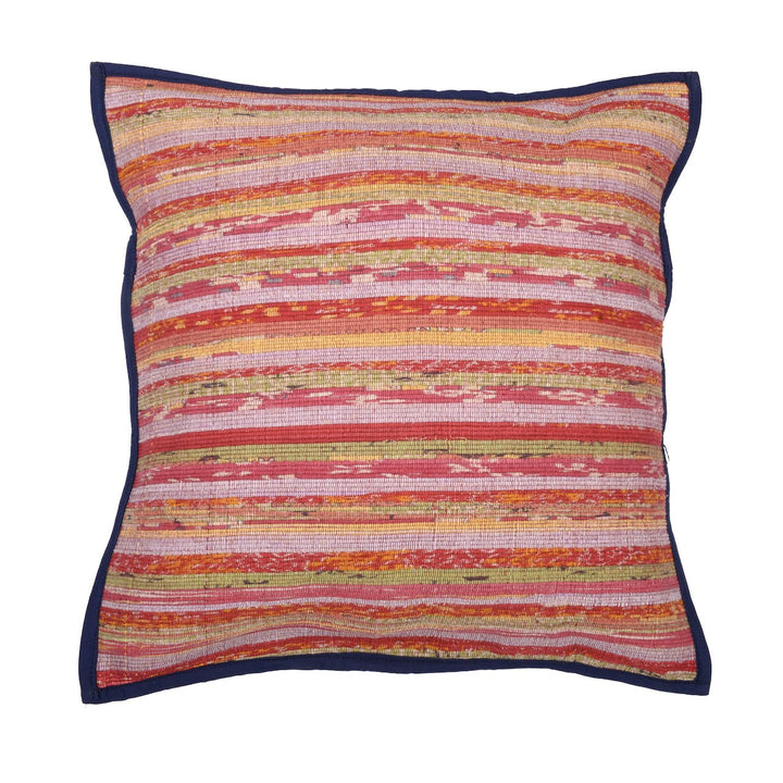Multicolor Khesh Cotton Cushion Covers - Pack of 1 | SHOBITAM