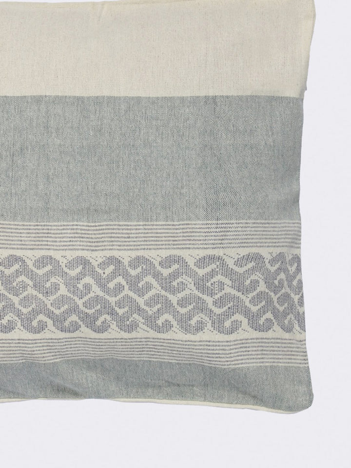 Sea Green Cotton Cushion Covers - Pack of 1 | SHOBITAM